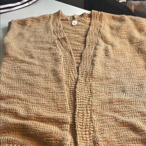 Jones New York Textured Brown Sweater